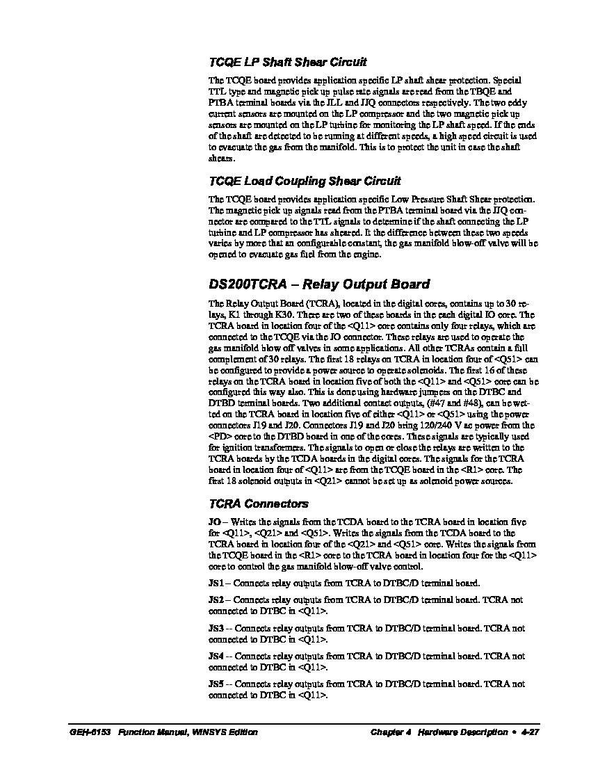 First Page Image of DS200TCRAG1A Data Sheet GEH-6153.pdf